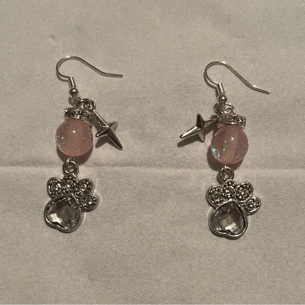 Paw Print Earrings